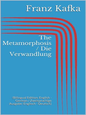cover image of The Metamorphosis / Die Verwandlung